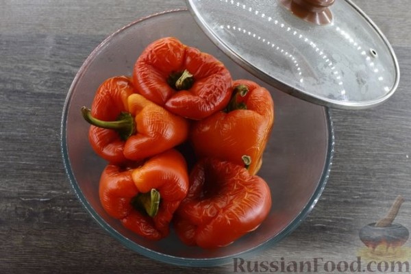Закуска из запечённого перца