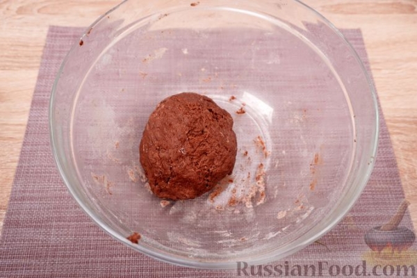 Шоколадная галета с ежевикой