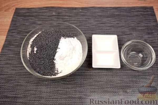 Кексы с маком и цитрусовой пропиткой