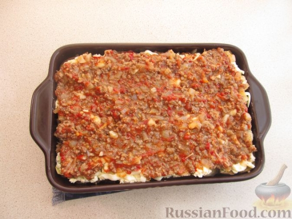 Мусака (лазанья из баклажанов)