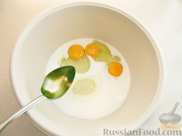 Пирог из кабачков с сыром