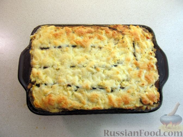 Мусака (лазанья из баклажанов)