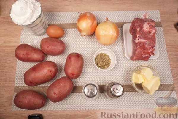 Силезские клёцки с мясом Силезские клёцки с мясом