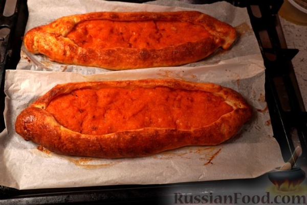 Пиде с картофелем