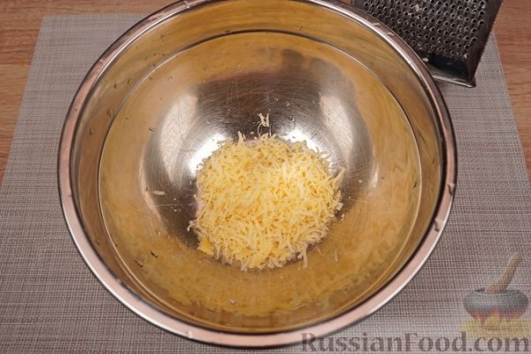 Запеканка из баклажанов с куриным фаршем и брынзой