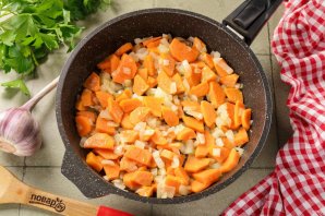 Фарш с рисом в духовке