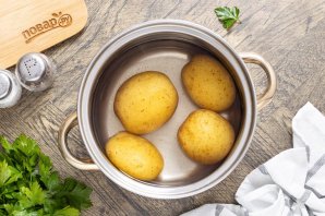 Картофель с вешенками