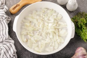 Куриная грудка, запеченная с картофелем