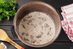 Куриная печень в мультиварке