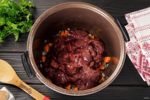 Куриная печень в мультиварке