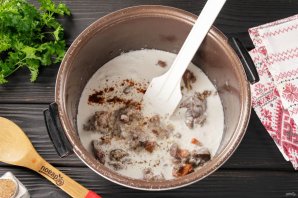 Куриная печень в мультиварке