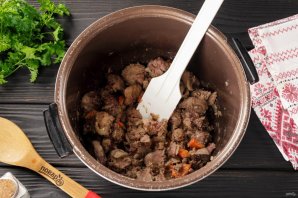 Куриная печень в мультиварке
