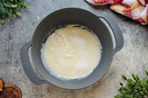 Лимонно-черничные оладьи