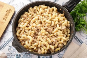 Макароны с фаршем