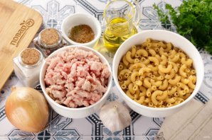 Макароны с фаршем