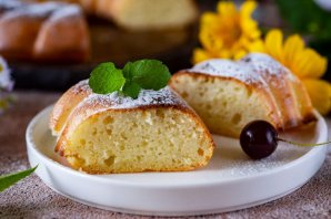 Манник из сметаны и творога