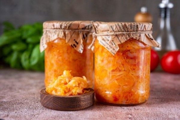 Солянка из капусты на зиму
