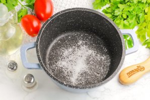 Спагетти с сыром и сливками