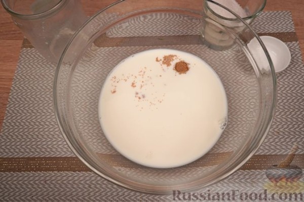 Дрожжевые булочки с персиками