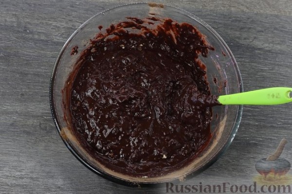 Шоколадный кекс со свёклой