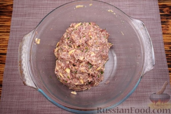Мясные фрикадельки с сыром и лимоном