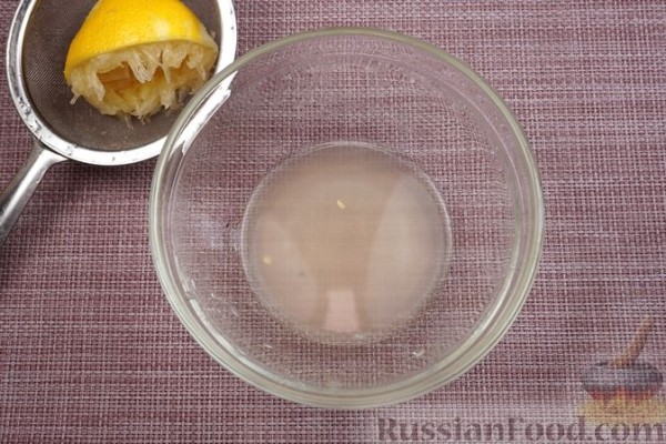 Мясные фрикадельки с сыром и лимоном