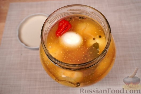 Маринованные яйца по-чешски