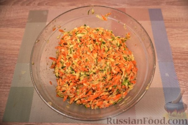 Запеканка из цукини и моркови