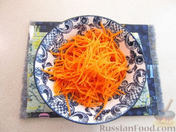 Баклажаны по-корейски с мясом