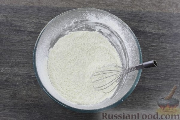 Постная галета с яблоками