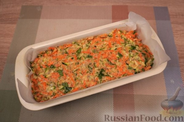 Запеканка из цукини и моркови