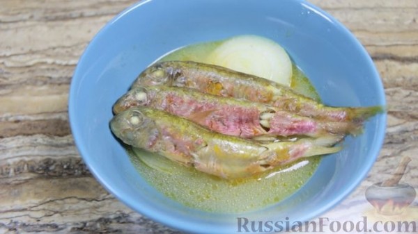 Шкара из барабульки по-черноморски