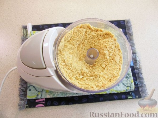Кофейные брауни со сгущенкой (без выпечки)