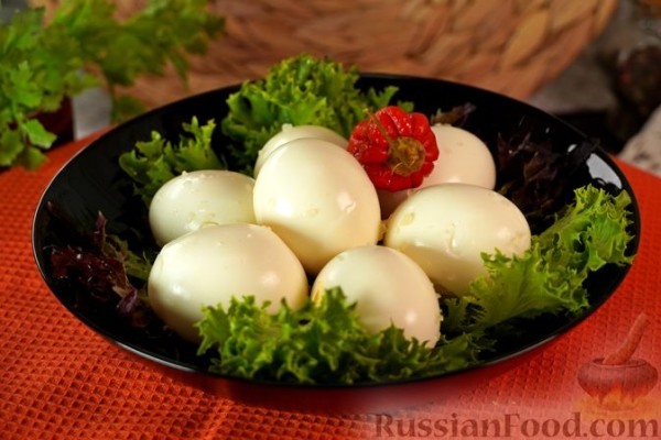 Маринованные яйца по-чешски