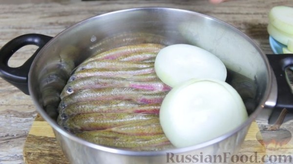 Шкара из барабульки по-черноморски