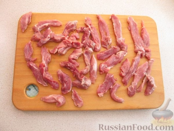 Баклажаны по-корейски с мясом