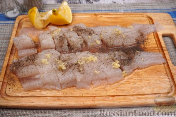 Рыба, жаренная в кокосовом кляре