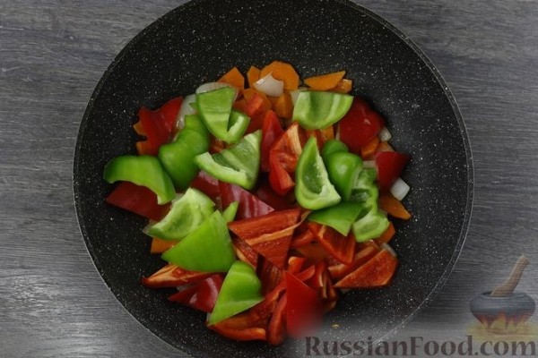 Баклажаны с картошкой по-китайски