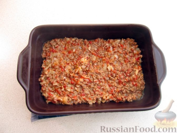 Мусака (лазанья из баклажанов)