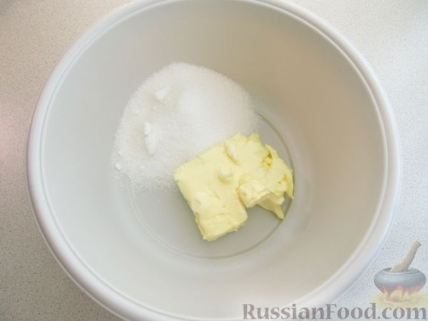 Шоколадный кекс с грушами