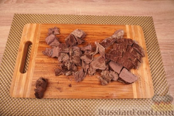 Гороховый суп с копчёными рёбрышками и беконом
