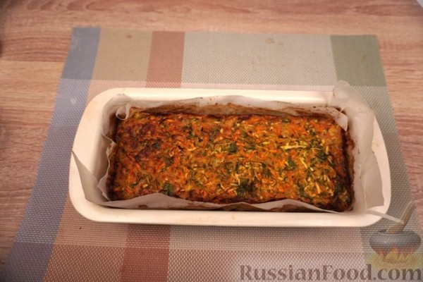 Запеканка из цукини и моркови