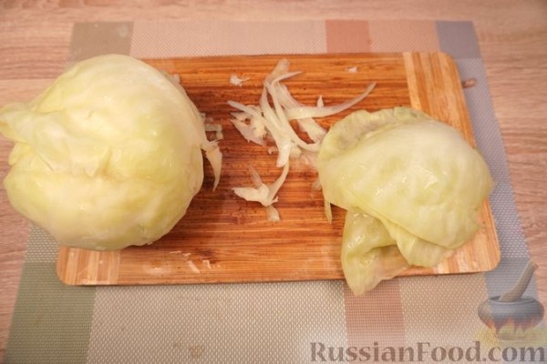Капустная запеканка с фаршем