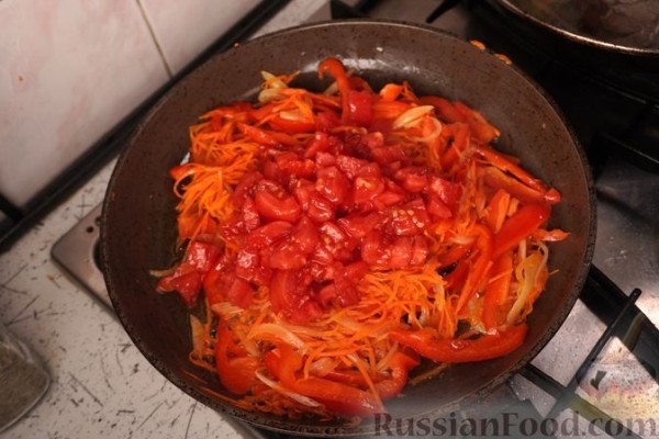 Брокколи, тушенная с мясом