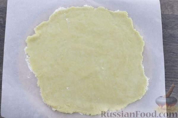 Постная галета с яблоками