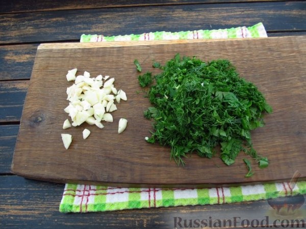 Борщ с баклажанами и говядиной