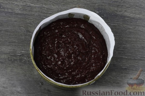 Шоколадный кекс со свёклой