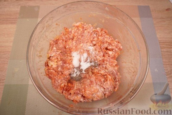 Капустная запеканка с фаршем