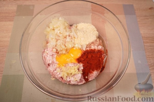 Капустная запеканка с фаршем