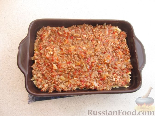 Мусака (лазанья из баклажанов)